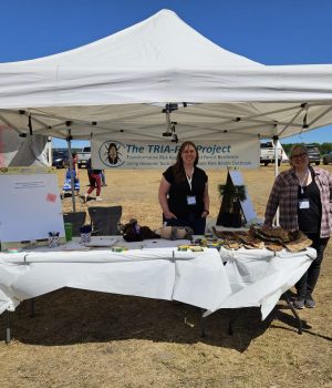 Outreach at the Treaty 8 125 Year Commemoration Celebration. Credit: Valerie Berseth
